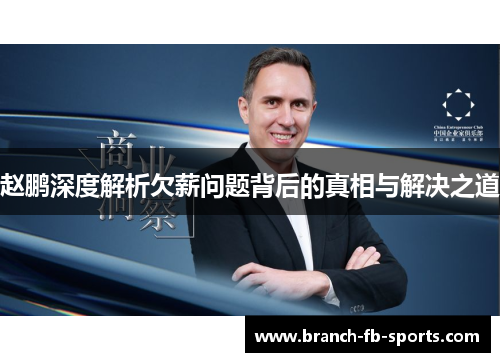 赵鹏深度解析欠薪问题背后的真相与解决之道